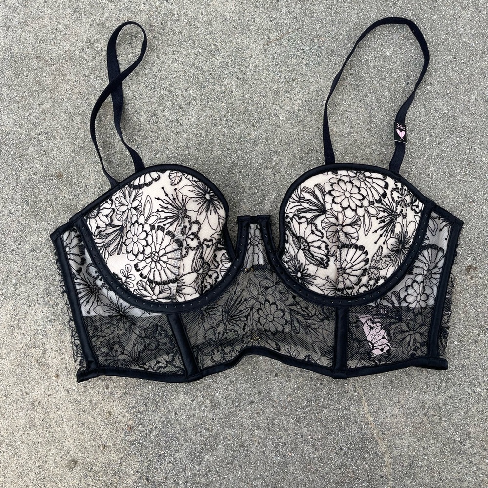 New With Tags Victoria’s Secret Push-up Corset Top